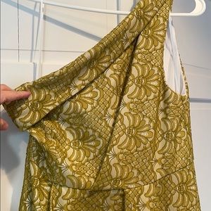 Beautiful, Lace Hi-Low One-Shoulder Dress